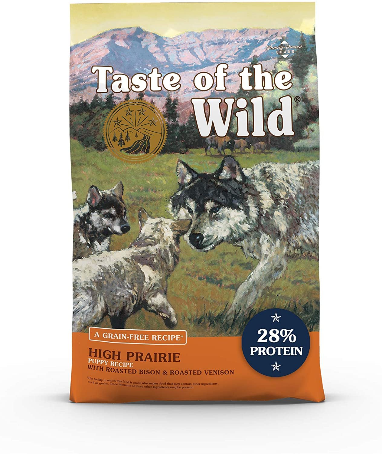 Taste of the Wild High Prairie Canine Grain-Free Recipe with Roasted Bison 